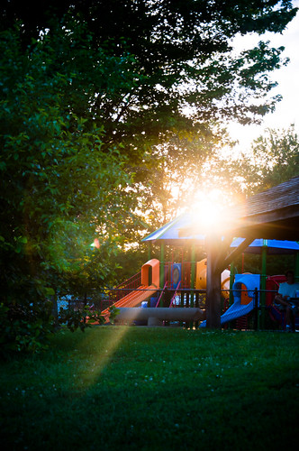 Sunset @ Bryan Park
