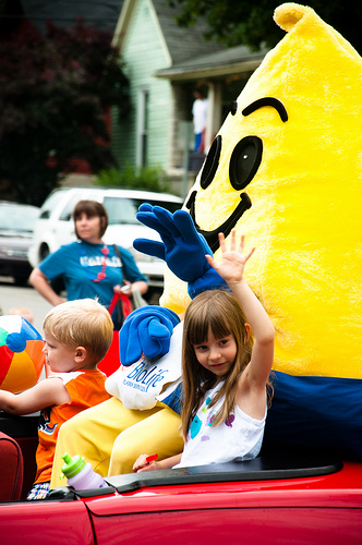 Girl @ July 4 Parade