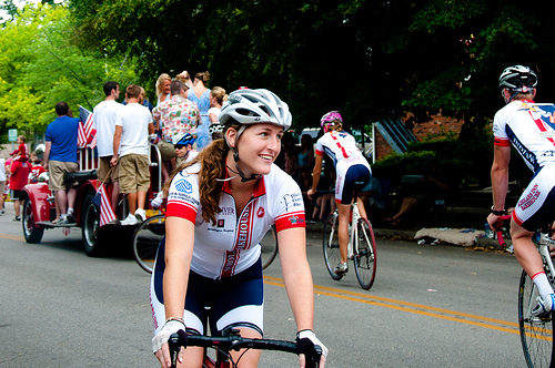 Smiling Rider @ Independence Day Parade