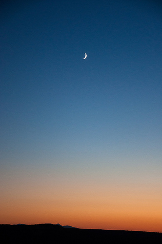 New Moon @ Dead Horse Point State Park