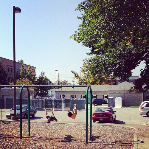 swing in the fall
